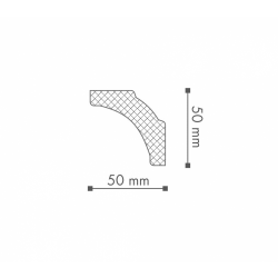 Потолочный плинтус LX-65